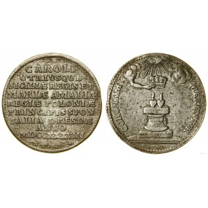 Polska, dwugrosz (1/12 talara), 1738, Drezno