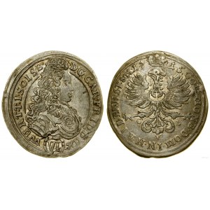 Śląsk, 6 krajcarów, 1715 CVL, Oleśnica
