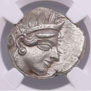 Attica (Athens) AR Tetradrachm, c. 440-404 BC - NGC AU