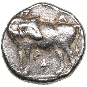 Mysia (Parion) AR Hemidrachm, 4th century BC