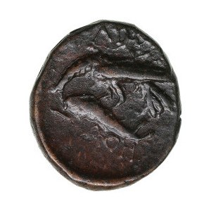 Skythia (Olbia) Æ17 (Dichalkon), c. 380-360 BC