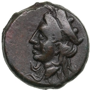 Skythia (Olbia) Æ17 (Dichalkon), c. 360-350 BC