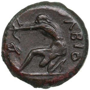 Skythia (Olbia) Æ17 (Dichalkon), c. 360-350 BC