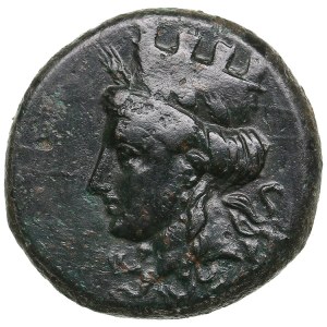 Skythia (Olbia) Æ18 (Dichalkon), c. 360-350 BC