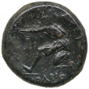 Skythia (Olbia) Æ18 (Dichalkon), c. 360-350 BC