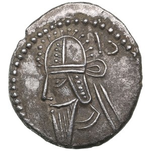 Parthia (Ekbatana) AR Drachm - Vologases VI (208-228 AD)