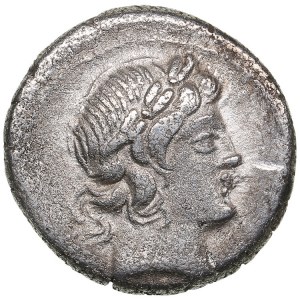 Roman Republic (Rome) AR Denarius, 82 BC - L. Censorinus