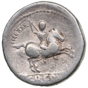 Roman Republic (Rome) AR Denarius, 82 BC - P. Crepusius
