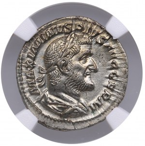 Roman Empire (Rome) AR Denarius (AD 236-238) - Maximinus I Thrax (AD 235-238) - NGC Ch XF