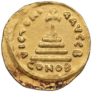 Byzantine Empire (Constantinople) AV Solidus - Tiberius II Constantine (AD 578-582)