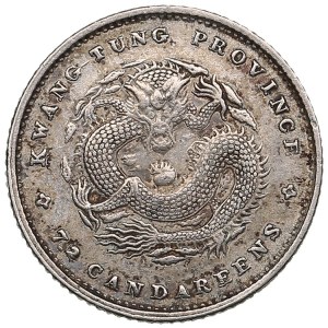 China (Kwangtung) 10 Cents (72 Candareens), ND (1890-1908)