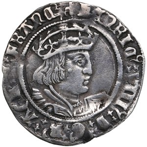 England AR Groat, ND (1526-1544) - Henry VIII (1509-1547)