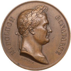 France Bronze Medal 1815 - Commemorative of Battle of Waterloo