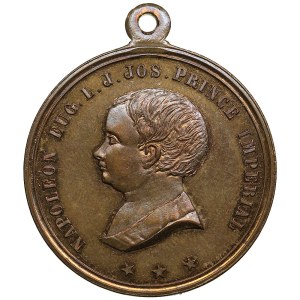 France Medal 1856 - The Baptism of Imperial Prince