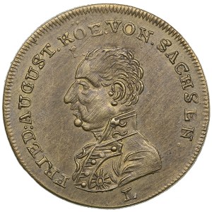 Germany (Saxony) Bronze Jeton - Love and Hope - Friedrich August 1806-1827
