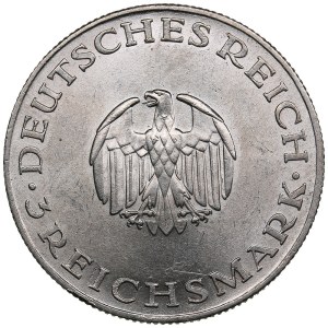 Germany (Weimar Republic) 3 Reichsmark 1929 A - Gotthold Lessing