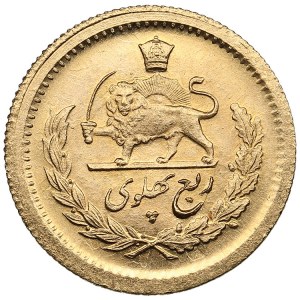 Iran (Tehran) ¼ Pahlavi MS 2536 (1977) - Muhammad Reza Pahlavi (1941-1979)