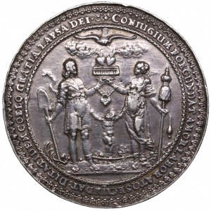 Poland (Prussia / Danzig / Germany) An undated (1637) cast medal by Johann Höhn, designed for wedding gifts and struck u