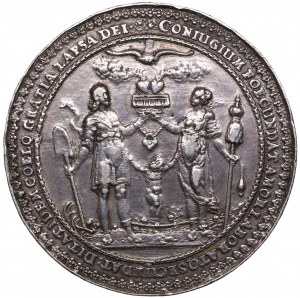 Poland (Prussia / Danzig / Germany) An undated (1637) cast medal by Johann Höhn, designed for wedding gifts and struck u