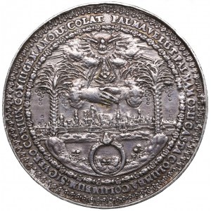 Poland (Prussia / Danzig / Germany) An undated (1637) cast medal by Johann Höhn, designed for wedding gifts and struck u