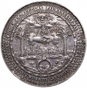 Poland (Prussia / Danzig / Germany) An undated (1637) cast medal by Johann Höhn, designed for wedding gifts and struck u