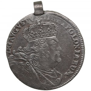 Poland (Saxony) 8 Groschen (2 Zloty) 1753 EC - Augustus III (1733-1763)