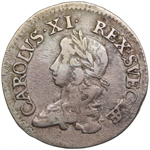 Sweden 2 Mark 1670 - Karl XI (1660-1697)