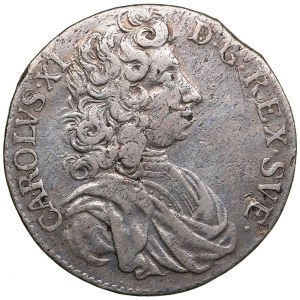 Sweden 2 Mark 1689 - Karl XI (1660-1697)