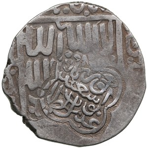 Timurid (Astarabad) AR countermarked Tanka - Abu Sa‘id (AH 855-873 / 1451-1469 AD)