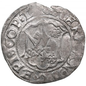 Dorpat (Bishopric) AR Ferding, ND (1558) - Herman II Wesel (1552-1558)