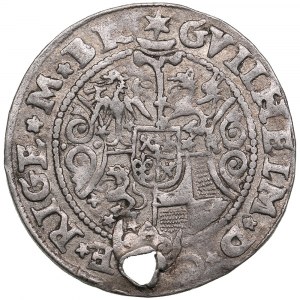 Riga (Archbishopric of Riga, Kokenhusen) AR Ferding 1563 - Wilhelm Markgraf von Brandenburg (1539-1563)