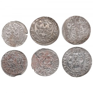 Riga (Poland) Group of solidus coins - Sigismund III (1587-1632) (6)
