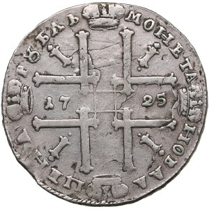 Russia Rouble 1725 OK - Peter I (1682-1725)