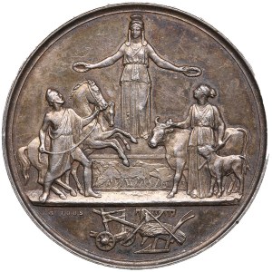 Finland (Russia) Silver Medal, ND - South Ostrobothnia County Agricultural Society - Nicholas II (1894-1917)
