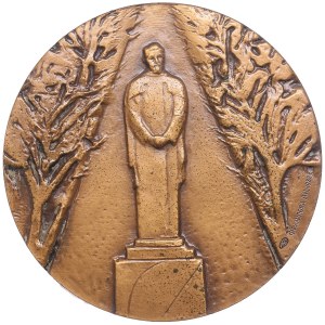 Russia (USSR) Bronze (Tombac) Medal 1982 ЛМД (L) - Centennial of Sculptor S.D. Merkulov - NGC MS 67