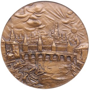 Russia (USSR) Bronze (Tombac) Medal 1989 ЛМД (L) - Composer M.P. Mussorgsky - NGC MS 67