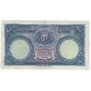 Latvia 50 Latu 1934