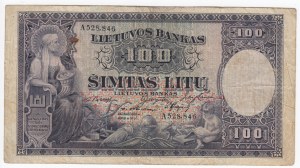 Lithuania 100 Litu 1928