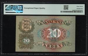 Estonia 20 Krooni 1932 - PMG 67 EPQ Superb Gem Unc