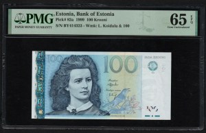 Estonia 100 Krooni 1999 - PMG 65 EPQ Gem Uncirculated