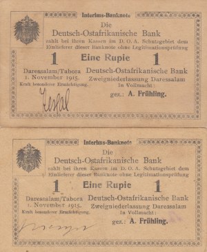 German East-Africa 1 Rupee 1915 (2)