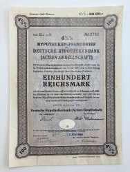 Germany 100 Reichsmark Bond 1940
