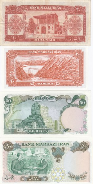 Group of Iran Banknotes (8)