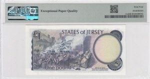 Jersey 1 Pound 1976 - PMG 64 EPQ Choice Uncirculated