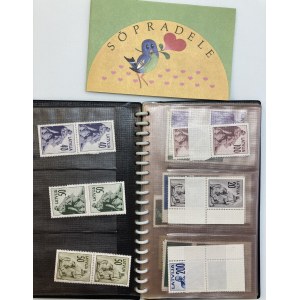 Collection of stamps: Mostly Latvia, Estonia (1 album +)