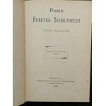 Henryk Sienkiewicz Mit Feuer und Schwert Teil 1-3 Jahr 1902 Illustriert