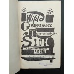Witold Gombrowicz Transatlantische Hochzeit mit Autorenkommentar Ausgabe I Grafische Gestaltung Jan Mlodożeniec