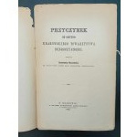Konstanty Hoszowski Przyczynek do historyi Krakowskiego Towarzystwa Dobroczynności Rok 1882