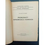 Juliusz Kleiner Problémy Konradovy improvizace Rok 1947