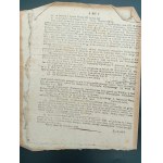 Dodatek k Plock Journal pod č. 15, 52 Rok 1828 a 1830